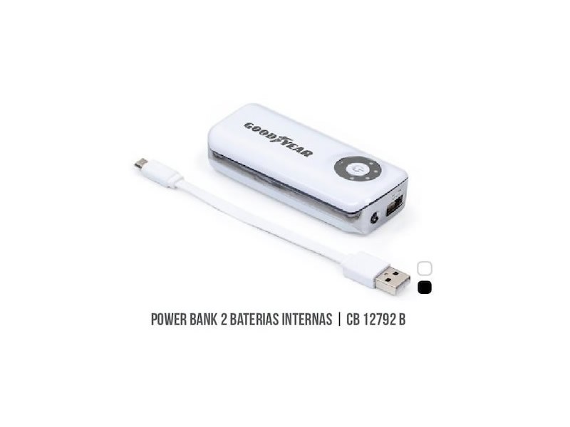 Power Bank 2 Baterias Internas CB 12792B